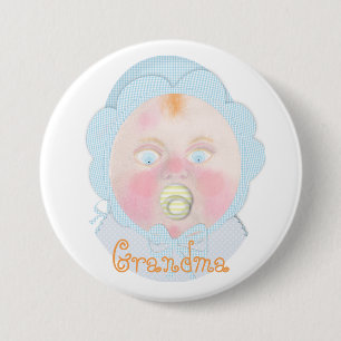 Baby-Junge Baby-Shower-Knopf von BabyLaia. Button