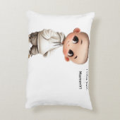 Baby Junge Dekokissen (Rückseite(Vertikal))