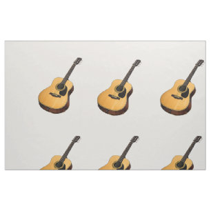 Baby-Junge Gitarre Graue Baumwollstoff Stoff