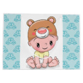 Baby Junge Große Geschenktüte (Rückseite)