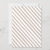 Baby Junge Hängekleidung Baby Dusche Einladung (Rückseite)