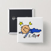 Baby-Junge-Ich-mache-ein-Nickerchen-Button Button (Vorne & Hinten)