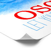 Baby-Junge Kinderzimmer Segelbootposter Poster (Ecke)