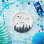 Baby Junge Rustikales Abenteuer Babydusche Pappteller (Party)