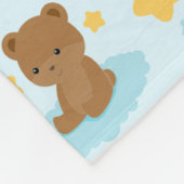 Baby-Junge wenig Bärn-Kinderzimmer Fleecedecke (Ecke)