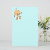 Baby Jungen Briefpapier (Stehend Vorderseite)