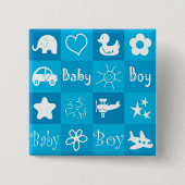 Baby Jungen Button (Vorderseite)