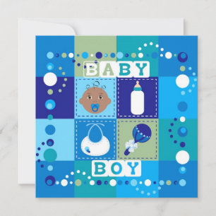 Baby Jungen Einladung