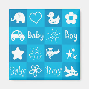 Baby Jungen Magnet