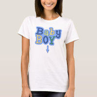 Baby-Jungen-Schwangerschafts-Mitteilungs-T - Shirt