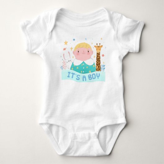 Baby Jungen Strampler (Vorderseite)