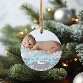 Baby-Jungen Weihnachten Ornament