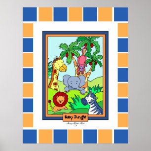 Baby Jungle 28 Customized 2 Poster