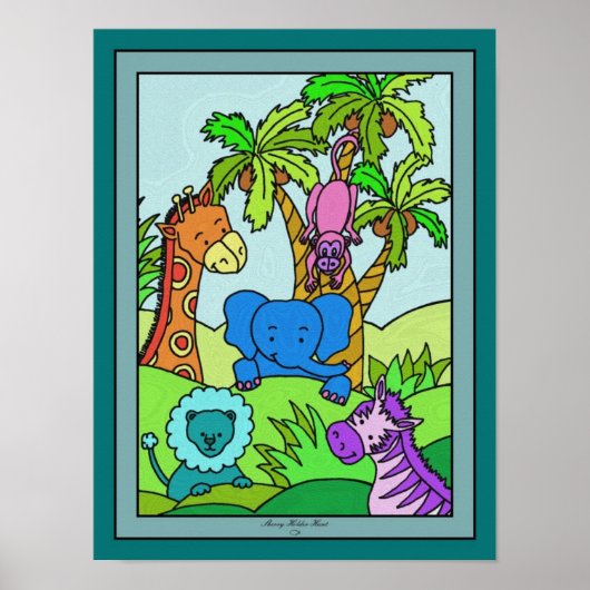 Baby Jungle 7 Poster (Vorne)