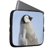 Baby Kaiser Pinguin, Insel Snow Hill Laptopschutzhülle (Vorne Rechts)