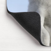 Baby Kaiser Pinguin, Insel Snow Hill Mousepad (Ecke)