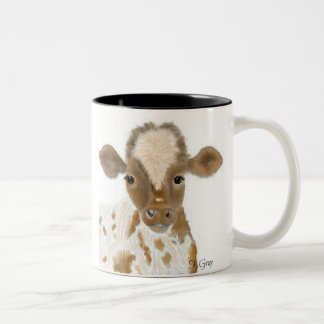 Baby-Kalb Zweifarbige Tasse