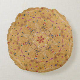 Baby Kan Rundes Kissen