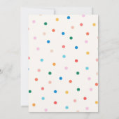 Baby-Kangaroo-Einladung zur Baby-Dusche Einladung (Rückseite)