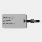 Baby Kangaroo in der Tüte der Mutter - Australien Gepäckanhänger (Rückseite horizontal)