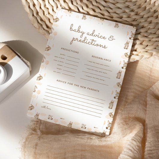 Baby-Kaninchen-Babydusche Vorhersagen & Ratschläge