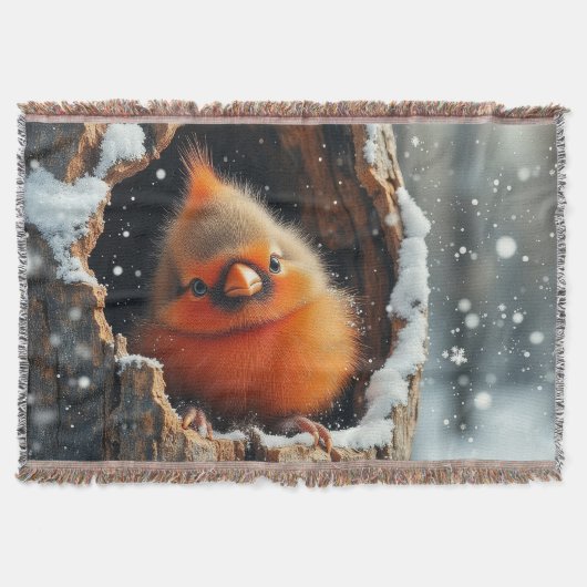 Baby Kardinal Decke (Vorderseite)