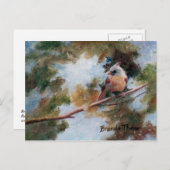 Baby Kardinal Postcard Postkarte (Vorne/Hinten)