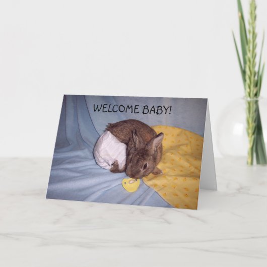 BABY Karte (Vorderseite)