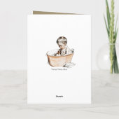 Baby Karte (Rückseite)