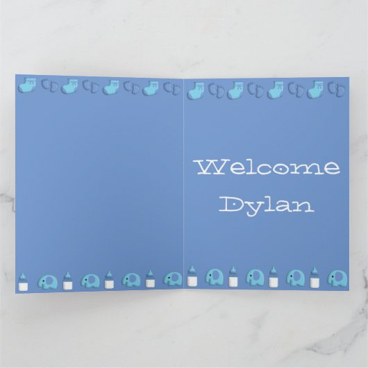 Baby Karte (Innenseite)