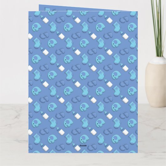 Baby Karte (Rückseite)