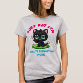 Baby Kat Lym In Cute Springtime Mode T-Shirt