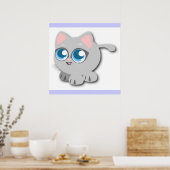 BABY KÄTZCHEN POSTER (Küche)