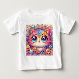 Baby-Katze 3 Baby T-shirt