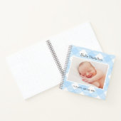 Baby Keepake Blue Foto Memory Journal 1 Jahr Notizblock (Innenseite)