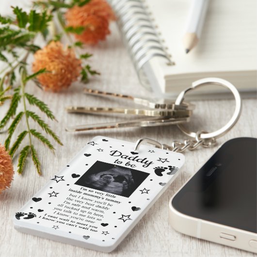 Baby Keepake Daddy soll sein Schlüsselanhänger (Vorderseite rechts)