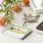 Baby Keepake Foto Schlüsselanhänger (Seite)