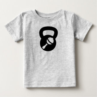 Baby-Kettlebell-Strampler Baby T-shirt