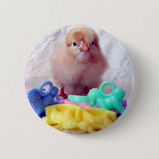 Baby-Kick, perfekt für Babydusche Button (Vorderseite)