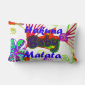 Baby Kids Hakuna Matata Pillow Lendenkissen (Rückseite)