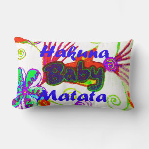 Baby Kids Hakuna Matata Pillow Lendenkissen