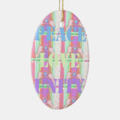 Baby Kids Peace Liebe Unity Hakuna Matata design.p Keramik Ornament (Rechts)