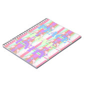 Baby Kids Peace Liebe Unity Hakuna Matata design.p Notizblock (Linke Seite)