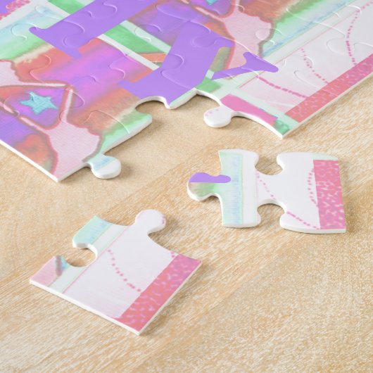 Baby Kids Peace Liebe Unity Hakuna Matata design.p Puzzle (Seite)