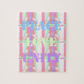 Baby Kids Peace Liebe Unity Hakuna Matata design.p Puzzle (Vertikal)