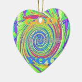 Baby Kinder Gott segne dich..pnng Keramikornament (Links)