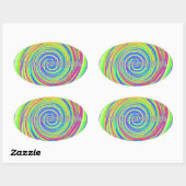 Baby Kinder Gott segne dich..pnng Ovaler Aufkleber (Blatt)