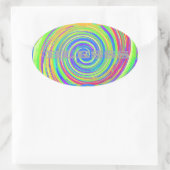 Baby Kinder Gott segne dich..pnng Ovaler Aufkleber (Tasche)