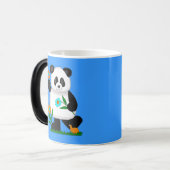 Baby Kinder Panda mit Blume 2 Verwandlungstasse (Vorderseite Links)