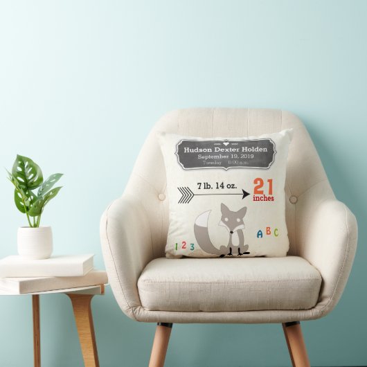 Baby Kinderzimmer Baby Stat Fox Arrow Muster Kissen (Stuhl )